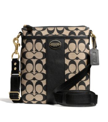 COACH LEGACY SWINGPACK IN PRINTED SIGNATURE FABRIC