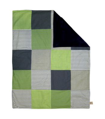 Trend Lab Perfectly Preppy Receiving Blanket