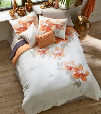 Livingquarters Loft Orange Orchid 5 Pc Comforter Set On Sale At