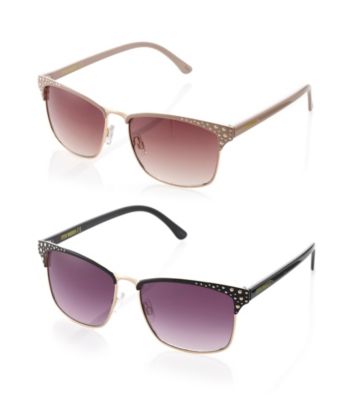 UPC 781268684064 product image for Steve Madden Retro Metal Sunglasses | upcitemdb.com