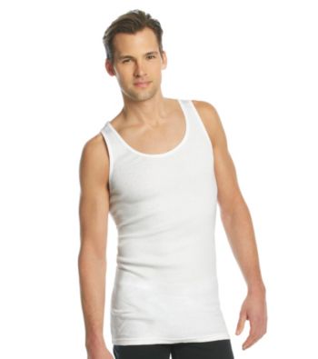 UPC 088541011556 product image for Tommy Hilfiger® Men's White 5-Pack Classic Tank | upcitemdb.com