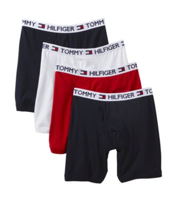 UPC 088541003629 product image for Tommy Hilfiger® Men's Gray/Navy 4-Pack Classic Boxer Briefs | upcitemdb.com