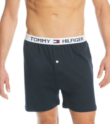 UPC 088541004152 product image for Tommy Hilfiger Men's Navy Athletic Knit Boxers Men's | upcitemdb.com
