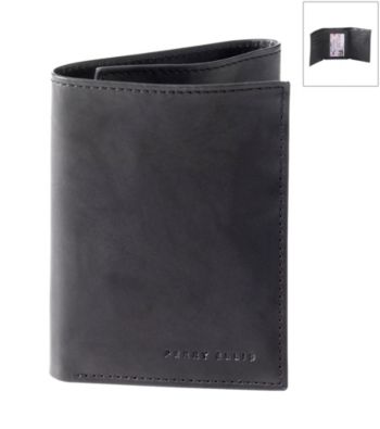 UPC 084971909630 product image for Perry Ellis Portfolio Men's 'Crunch' Leather Tri-fold Wallet Men's | upcitemdb.com