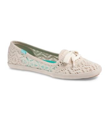 UPC 884547254498 product image for Keds® Teacup Crochet Shoes - Natural | upcitemdb.com