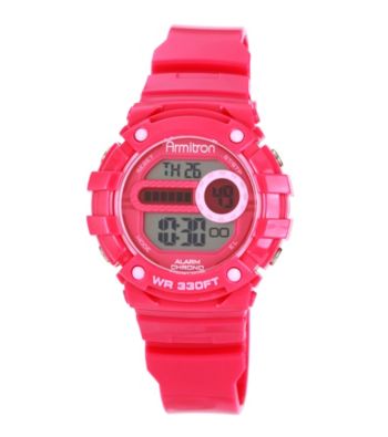 UPC 086702519897 product image for Armitron Women's Bright Pink Resin Strap Digital Chronograph Sport Watch Women's | upcitemdb.com