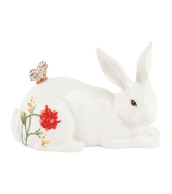 UPC 742414372150 product image for Fitz and Floyd Flower Market Reclining Rabbit Figurine | upcitemdb.com