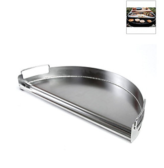 Charcoal Companion&reg; Stainless Half Circle Pro Grill 