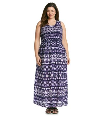 ... plus size dresses maxi dresses notations plus size smocked maxi dress