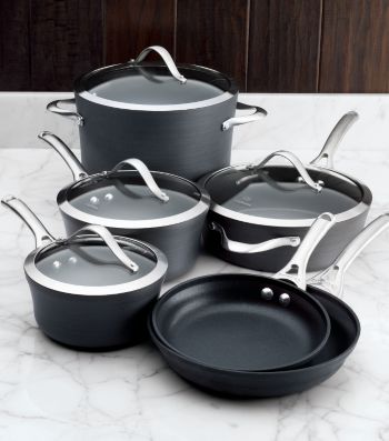 Calphalon® Contemporary 10-Piece Cookware Set + FREE Gifts
