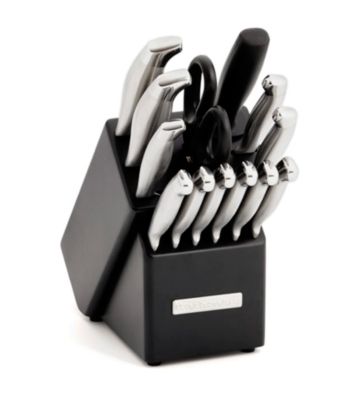 UPC 045908048334 product image for KitchenAid® 14-pc. Brushed Stainless Steel with Endcap Cutlery Set | upcitemdb.com