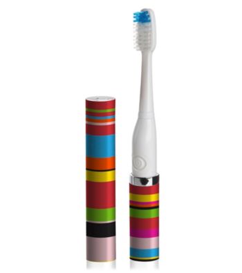 UPC 819243010536 product image for Violife Slim Sonic Candy Stripe Toothbrush | upcitemdb.com