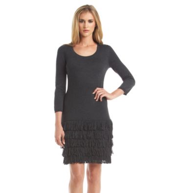 calvin klein sweater dress grey