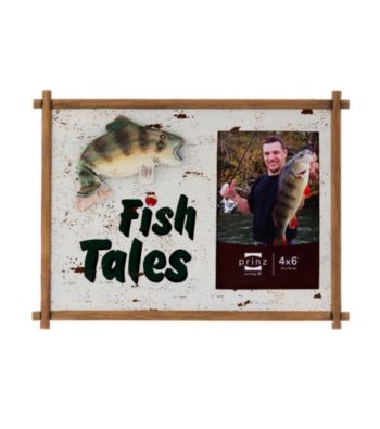 Prinz&reg; 4"x6" "Fish Tales" Wood Frame