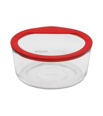 UPC 071160065314 product image for Pyrex® Premium No Leak Glass Round Storage Dish with Glass Lid and Silicone  | upcitemdb.com