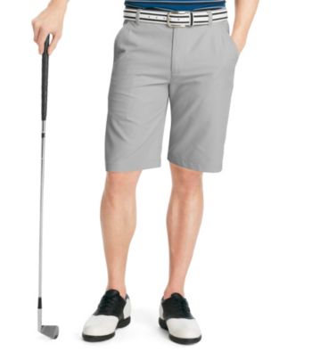 UPC 014056123576 product image for Izod® Men's Flat-Front Microfiber Shorts | upcitemdb.com