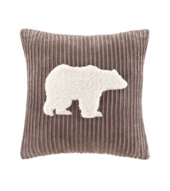 Upc 675716408817 Woolrich Solid Berber Applique Square Pillow