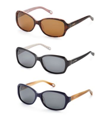 UPC 716737531877 product image for Fossil® Medium Women's Rectangle Sunglasses | upcitemdb.com