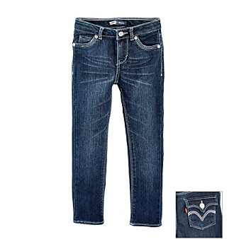 Levi's&reg; Girls' 4-6X Trintiy Wash Skinny Jeans