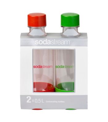 UPC 811369005472 product image for SodaStream Set of 2 Red & Green .5-Liter Carbonating Bottles | upcitemdb.com