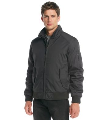 calvin klein men's ripstop bomber jacket