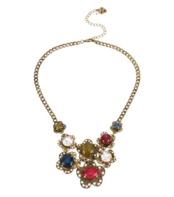 UPC 885043973128 product image for Betsey Johnson Multicolor Bead Frontal Necklace | upcitemdb.com