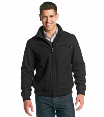 calvin klein wool bomber jacket
