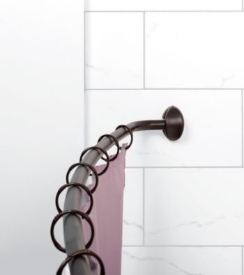 UPC 043197130679 product image for Zenna Home™ NeverRust Curved Shower Rod | upcitemdb.com