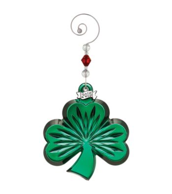 UPC 024258527119 product image for Waterford 2014 Annual Green Shamrock Ornament | upcitemdb.com