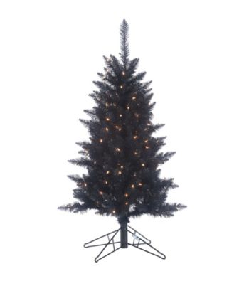 UPC 017816228931 product image for Gerson 4' Black Tinsel Tree | upcitemdb.com