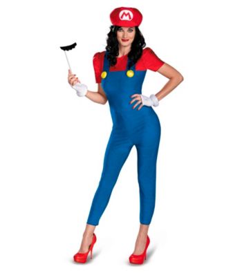 Super Mario Bros®Deluxe Mario Female Adult Costume