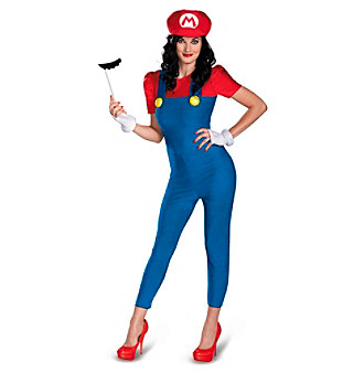 Super Mario Bros®Deluxe Mario Female Adult Costume