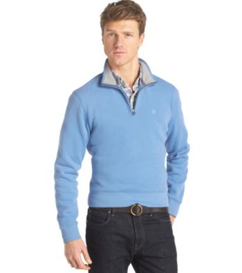 UPC 014056666608 product image for Izod® Men's Sueded Quarter Zip Fleece | upcitemdb.com