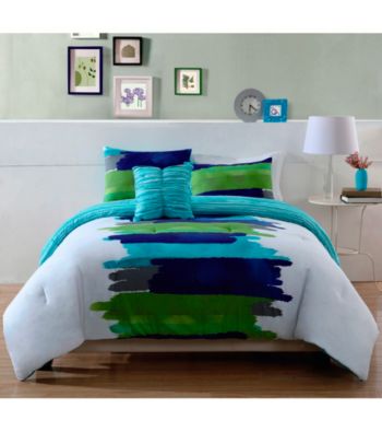 UPC 783048944023 product image for Pem America Watercolor Blue Comforter Bedding Collection | upcitemdb.com