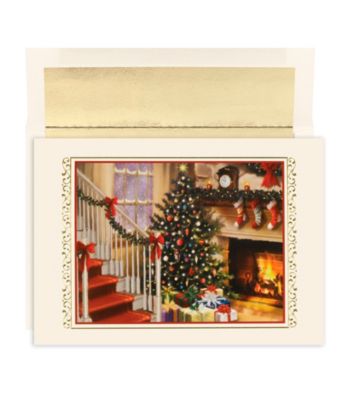 UPC 662790964957 product image for Masterpiece Fireside Christmas Box of 18 Cards | upcitemdb.com