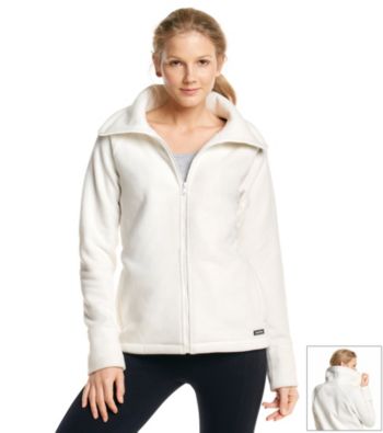 calvin klein performance women's polar fleece jacket