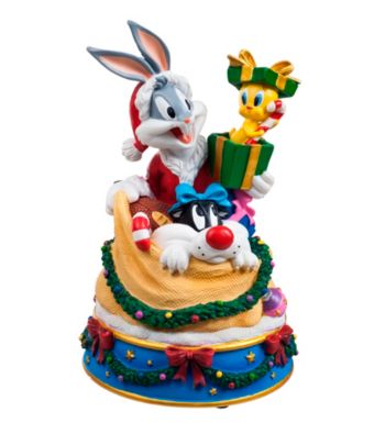 UPC 842970050070 product image for Bugs and Friends in Santa's Toy Bag Figurine Music Box by San Francisco Music Bo | upcitemdb.com