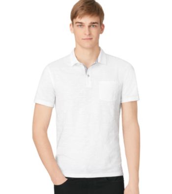 UPC 712683425857 product image for Calvin Klein Jeans® Men's Solid Slub Jersey Polo | upcitemdb.com