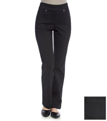 gloria vanderbilt all around slimming effect pull on pants