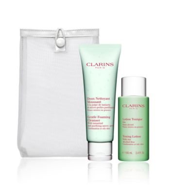 UPC 677385071323 product image for Clarins Oily/Combination Skin Cleansing Duo Gift Set (Over $30 Value) | upcitemdb.com