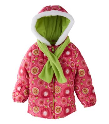 London Fog® Girls' 4-6X Floral Puffer Jacket