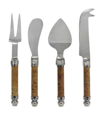 4   of Cheese Four Set Knives cheese set  Herberger's Epicureanist® knives