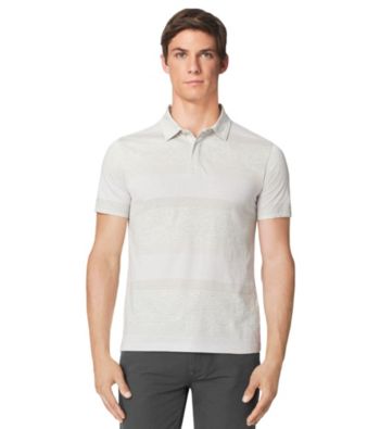 UPC 712683497175 product image for Calvin Klein Men's Multi Tonal Stripe Polo | upcitemdb.com