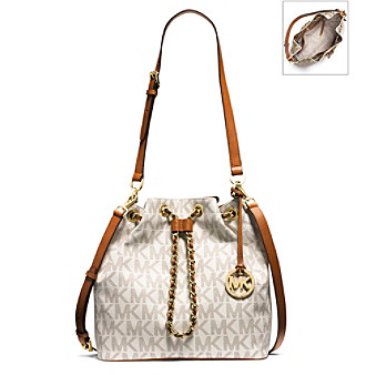 UPC 888235844442 product image for MICHAEL Michael Kors® Frankie Drawstring Logo Shoulder Bag | upcitemdb.com