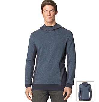UPC 712683499612 product image for Calvin Klein Jeans® Men's Reverse Side Piecing Hoodie | upcitemdb.com
