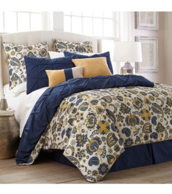UPC 645470136837 product image for Pacific Coast Textiles® Lorna Paisley 8-pc. Comforter Set | upcitemdb.com