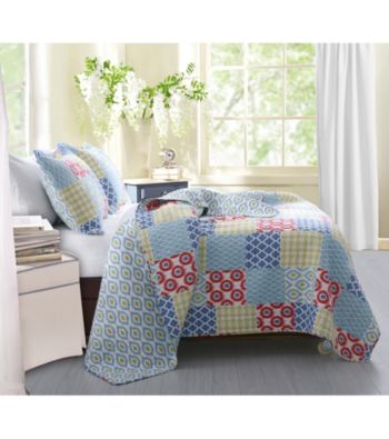 Greenland Home&reg; Kendall 3-pc. Quilt Set