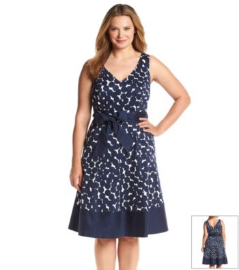 nine west plus size dresses