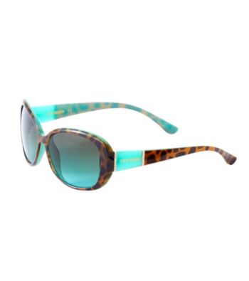 UPC 781268703888 product image for Steve Madden Plastic Color Block Oval Sunglasses | upcitemdb.com