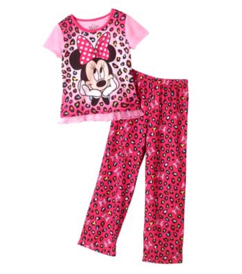 UPC 000716355487 product image for Disney® Girls' 4-7 2-Piece Minnie Mouse Leopard Print Set | upcitemdb.com